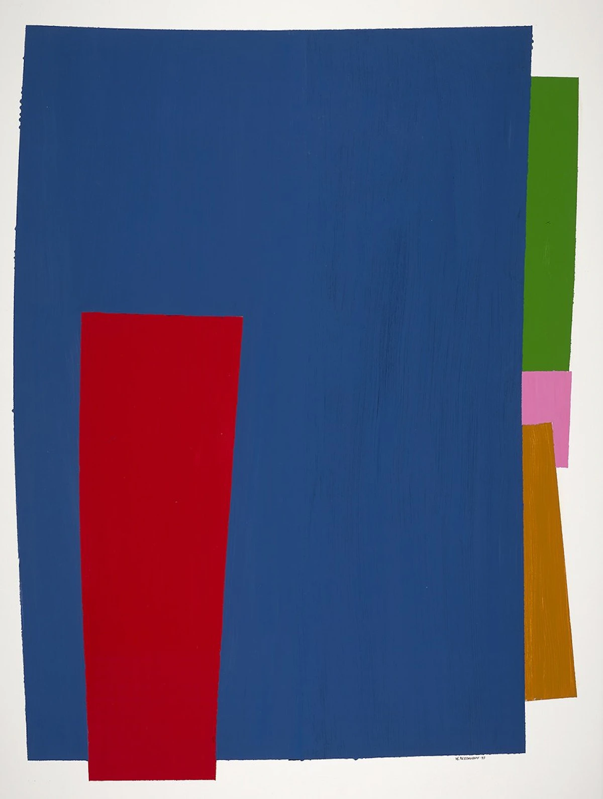 William Perehudoff, AP-93-043, acrylic on paper