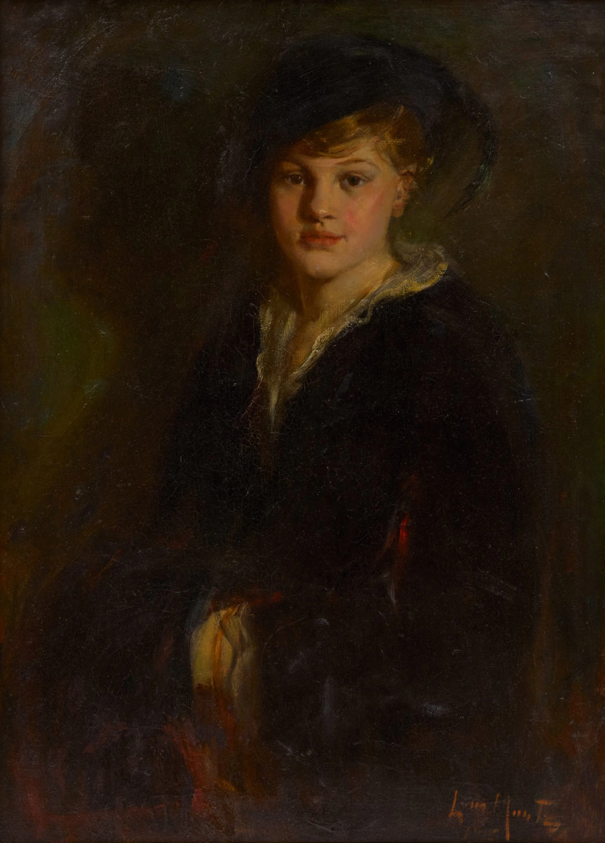 Portrait of a Child by Laura Adeline Muntz Lyall