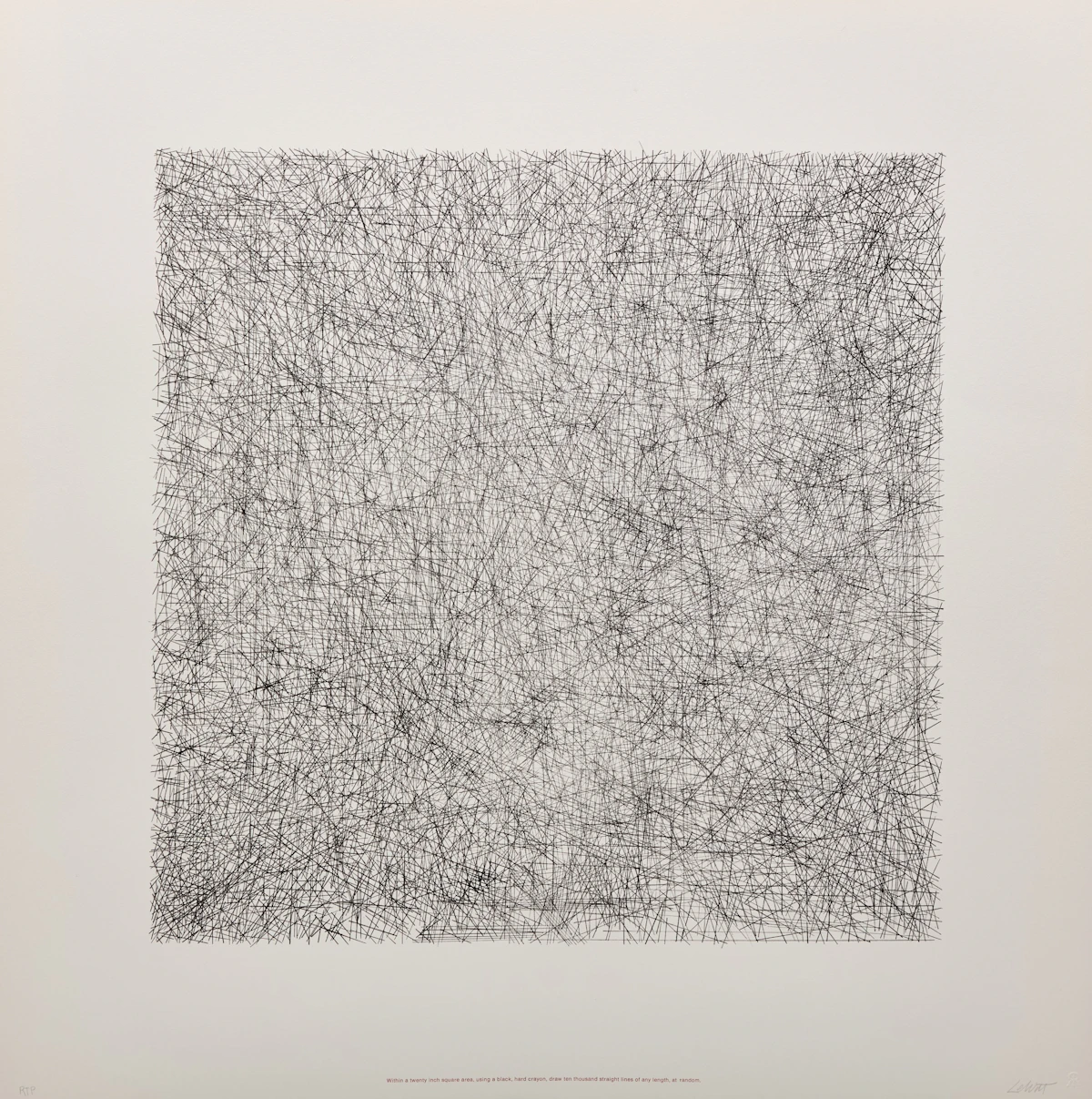 Sol LeWitt, Work from Instructions, 1971, ten colour lithographs - view 4