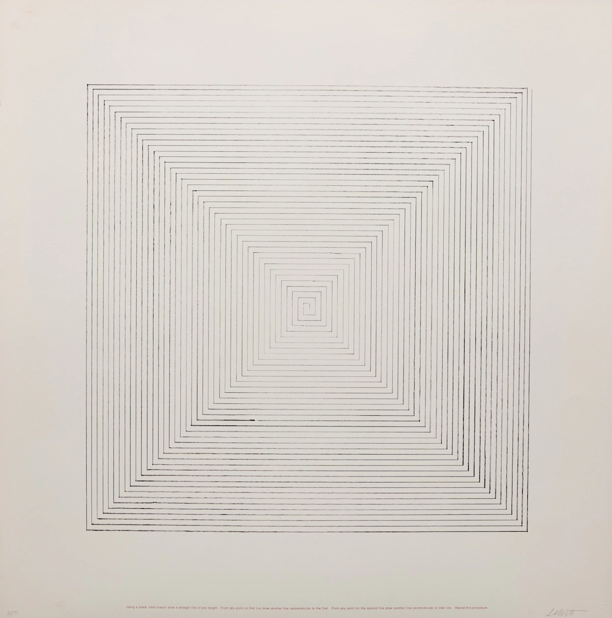 Sol LeWitt, Work from Instructions, 1971, ten colour lithographs - view 5