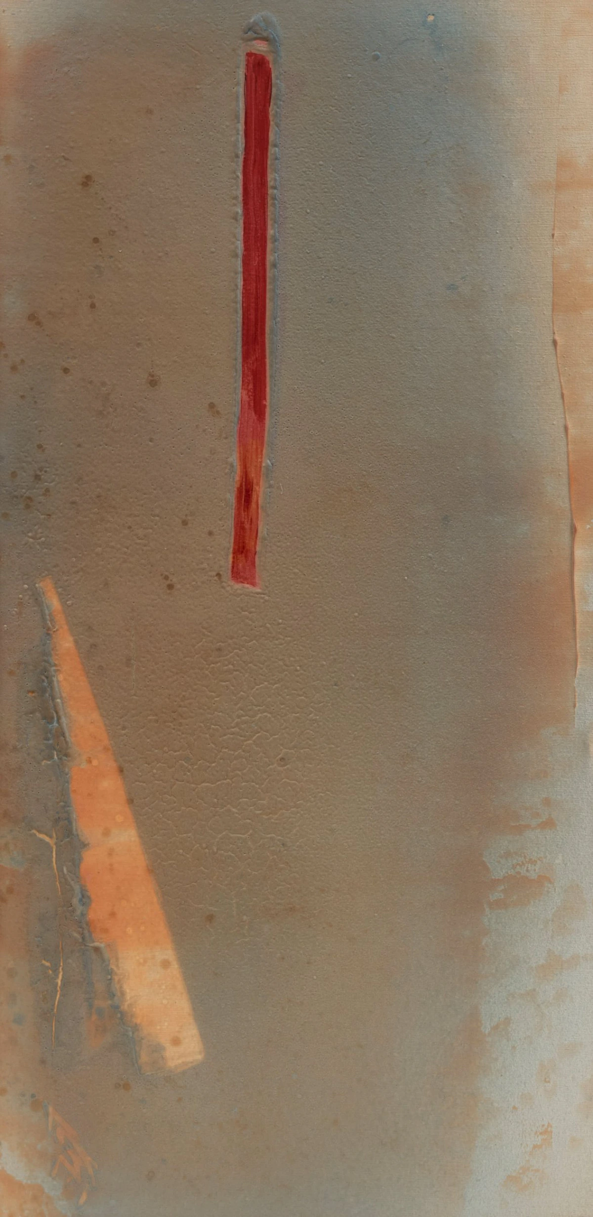 Douglas Hector Haynes, Alizarin and Mr. Misty, 1982, acrylic on canvas