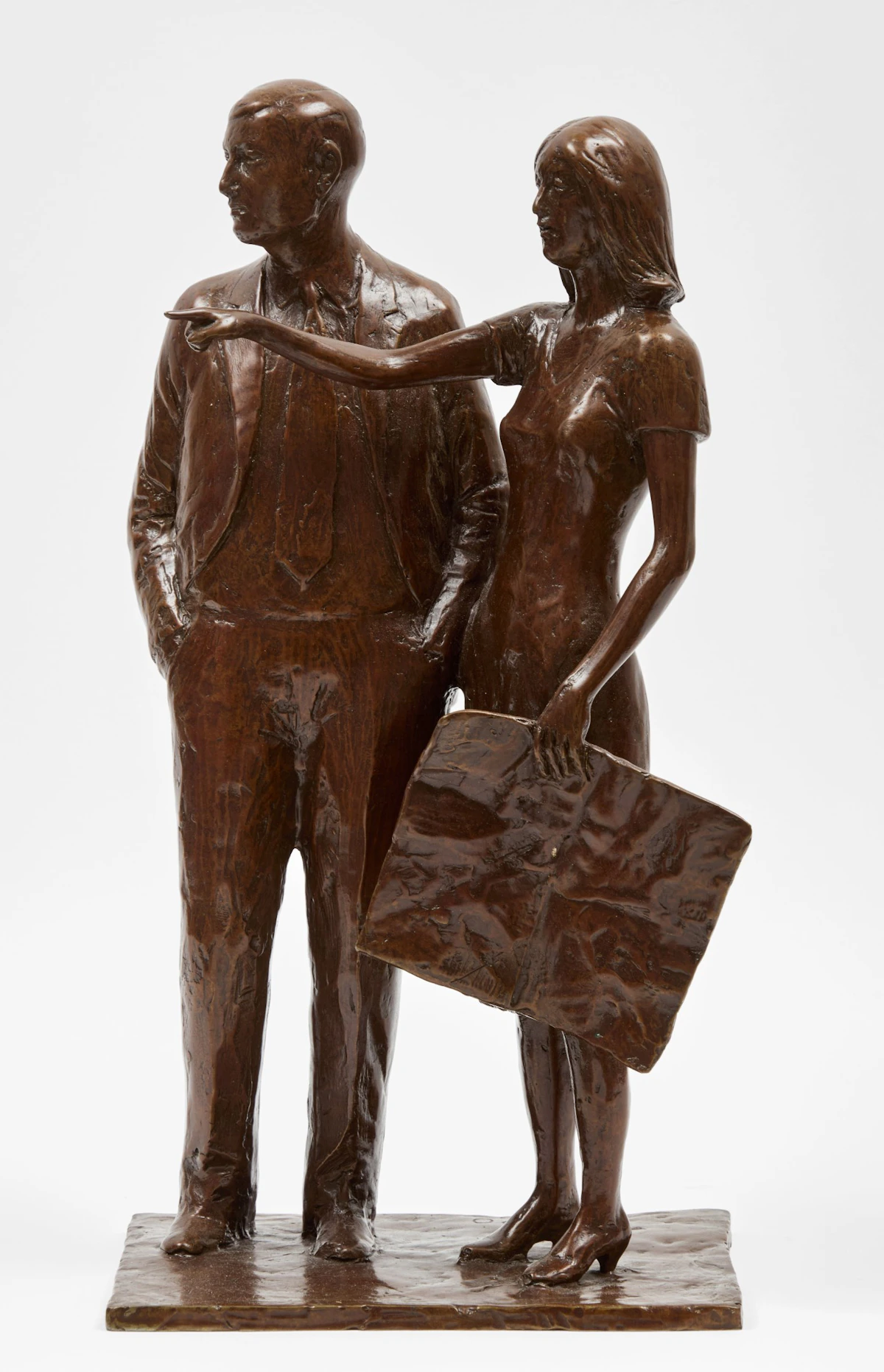 William Hodd McElcheran, Couple, bronze