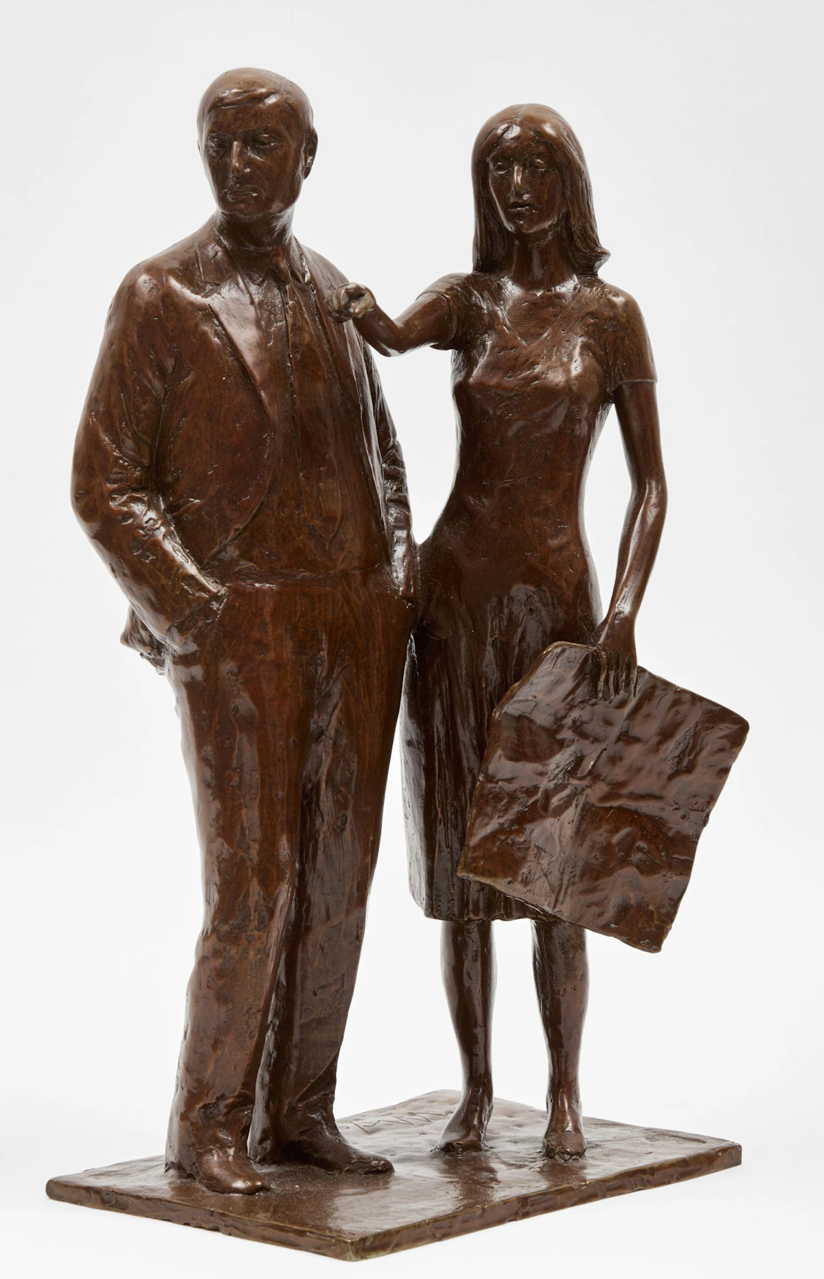 William Hodd McElcheran, Couple, bronze, 1990 - view 2