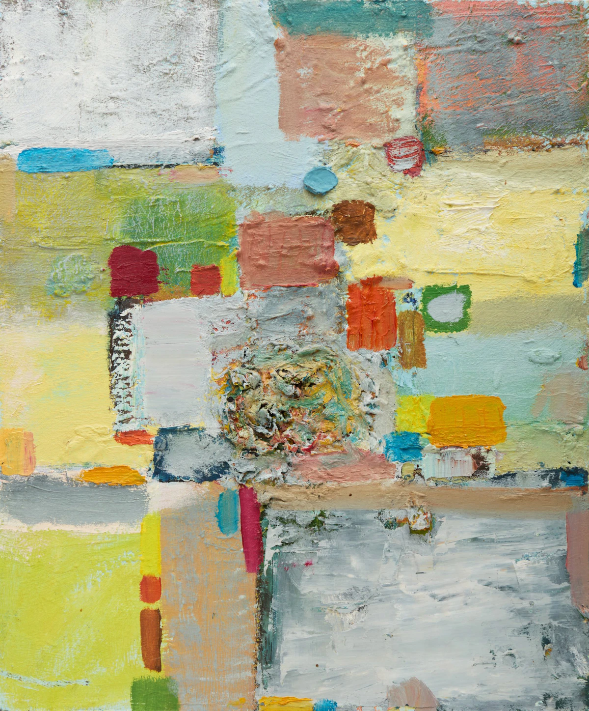 Michael Adamson, Untitled Abstraction, oil on canvas