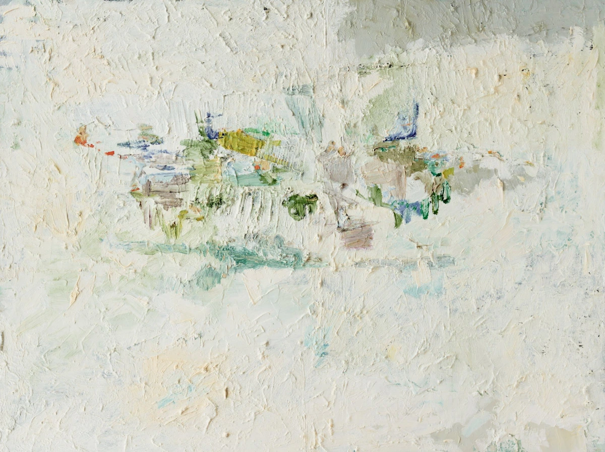 Michael Adamson, The Noon Mountain, oil on canvas