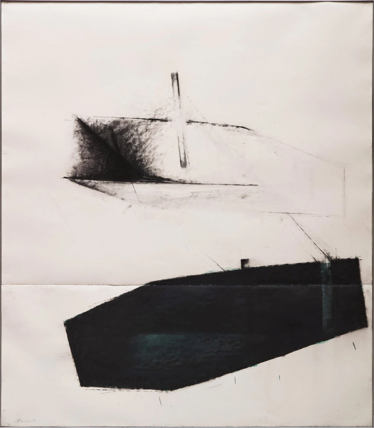 Untitled Abstraction by Roland Poulin