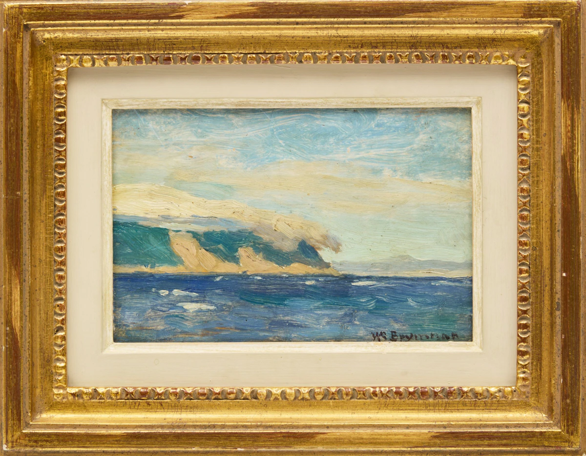 William Brymner, Smokey Cape, oil on panel, circa 1892 - view 2