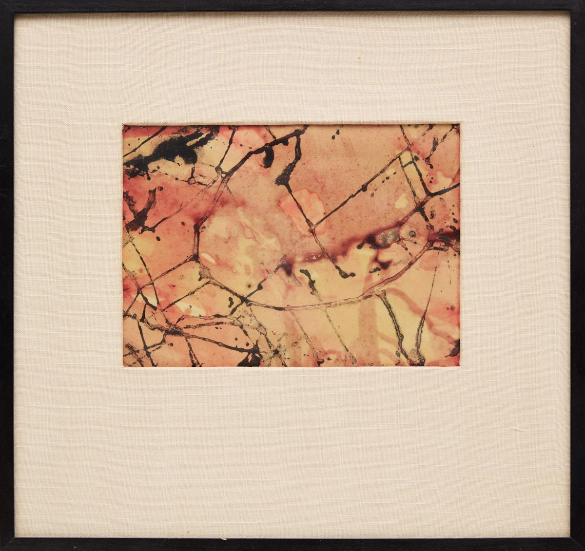 Christian Marcel Barbeau, Untitled Abstraction, ink and watercolour - view 2