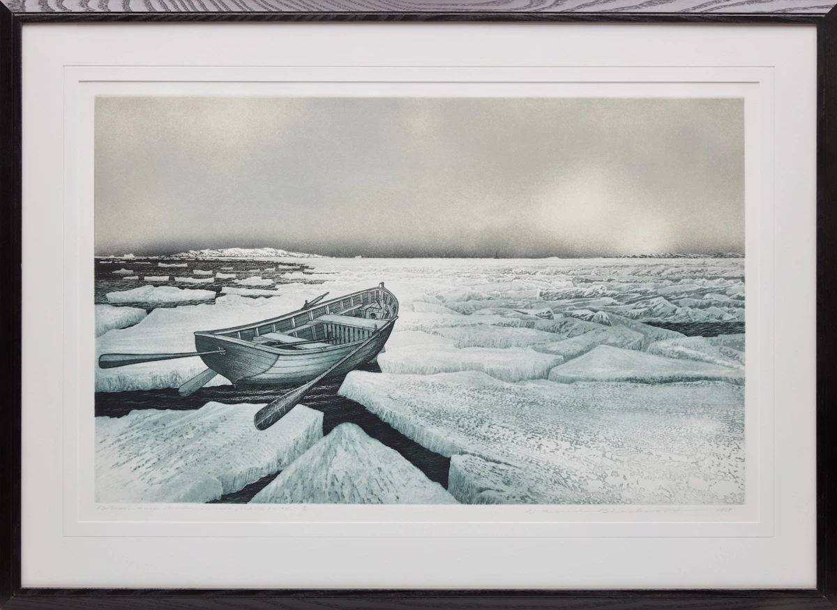 David Lloyd Blackwood, Brian and Martin Winsor, March 30, 1978, etching and aquatint, 1979 - view 2