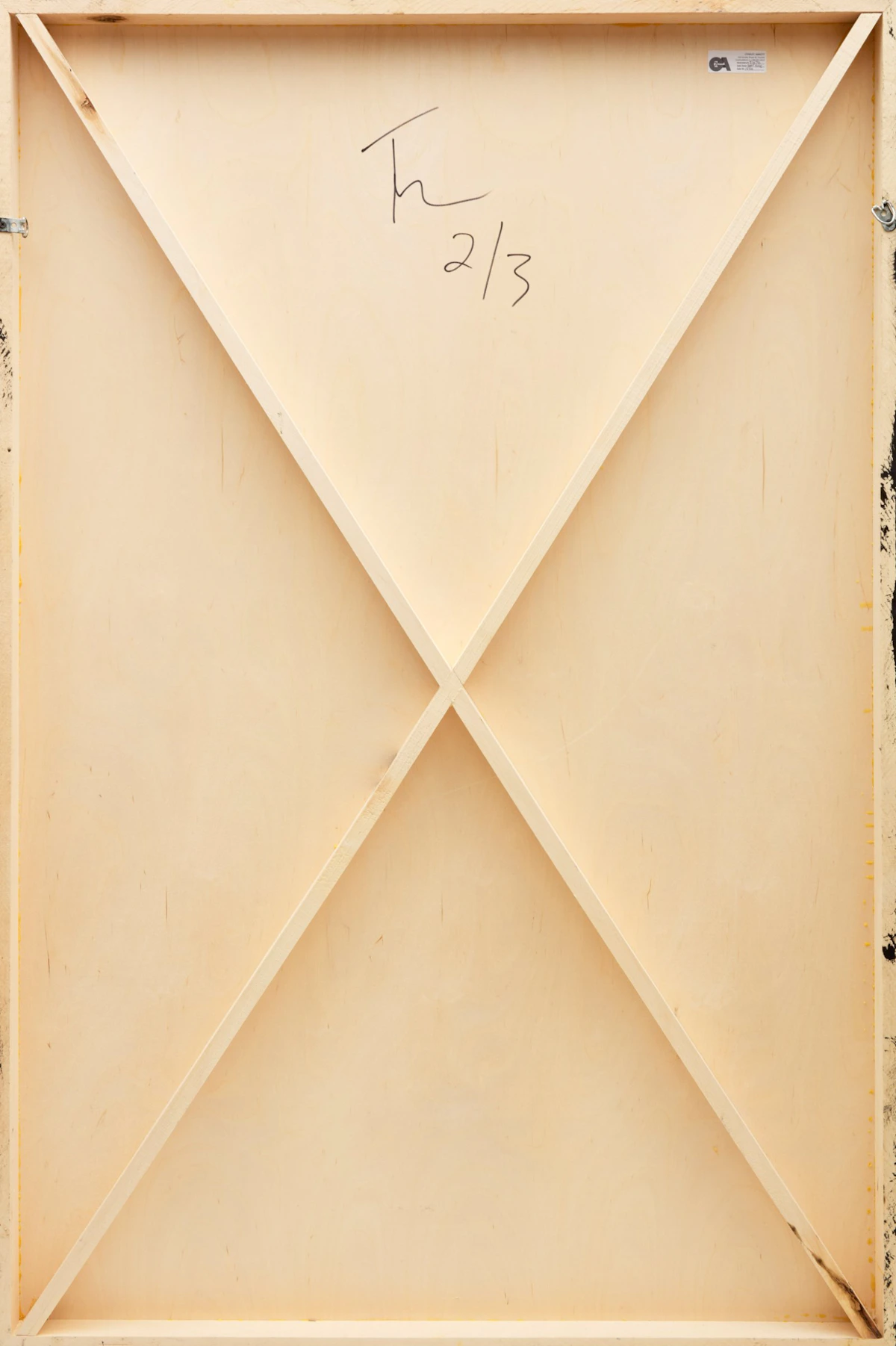 Thrush Holmes, Untitled (Gucci), pigmented print with resin on panel, 2013 - view 2