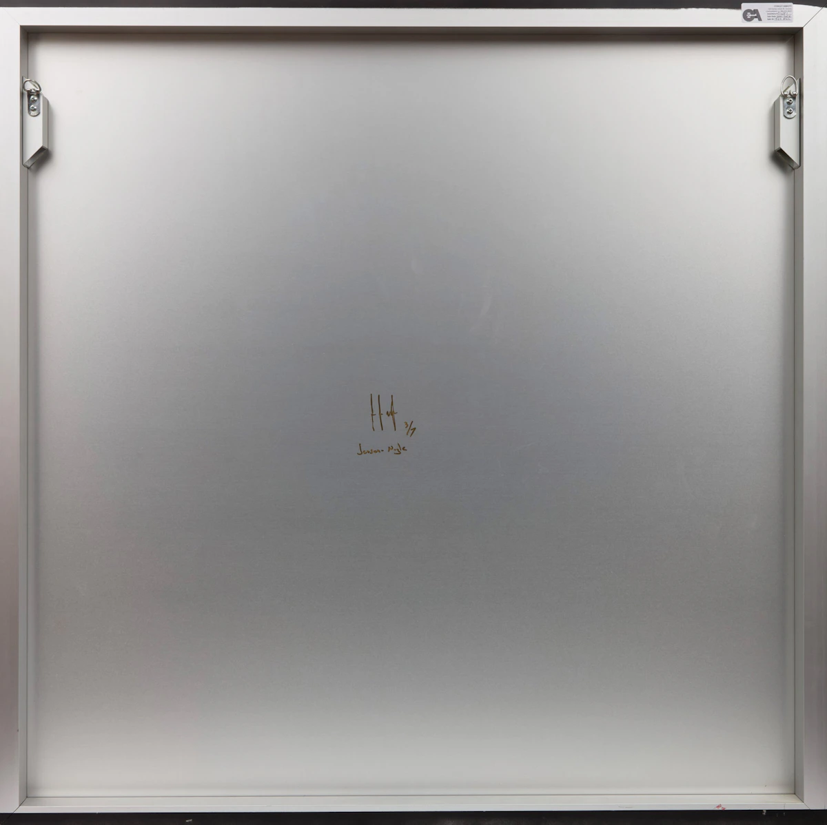 Joshua Jensen-Nagle, Suspended Silence, archival inkjet print face-mounted to plexiglass, back-mounted to aluminum subframe - view 2