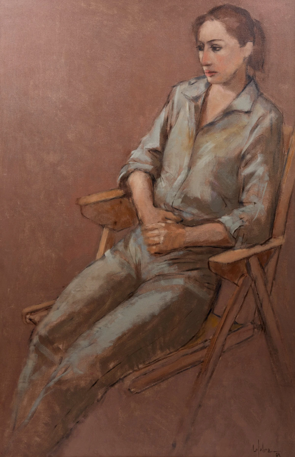 Seated Model by Pierre Lefebvre