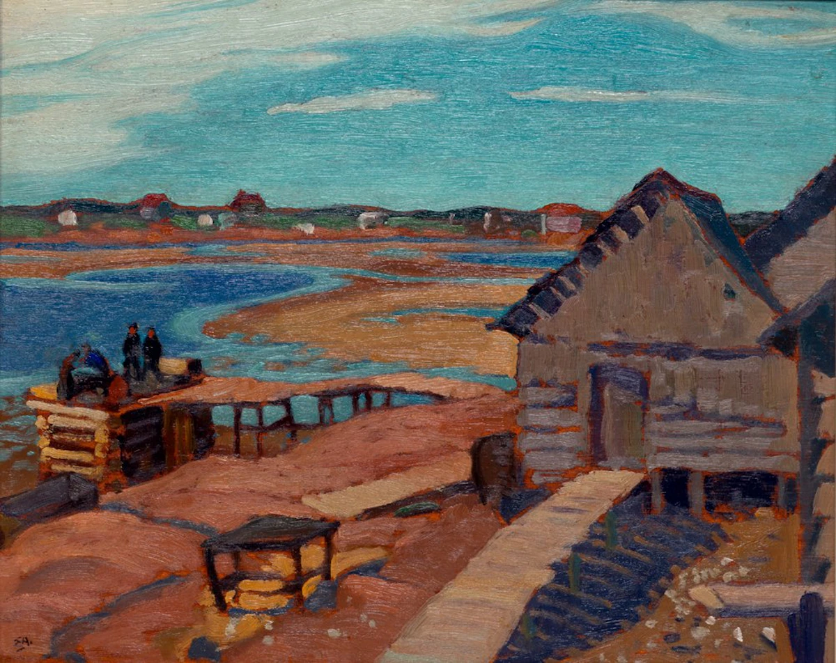 Low Tide—North Shore, Natashquan by Edwin Headley Holgate