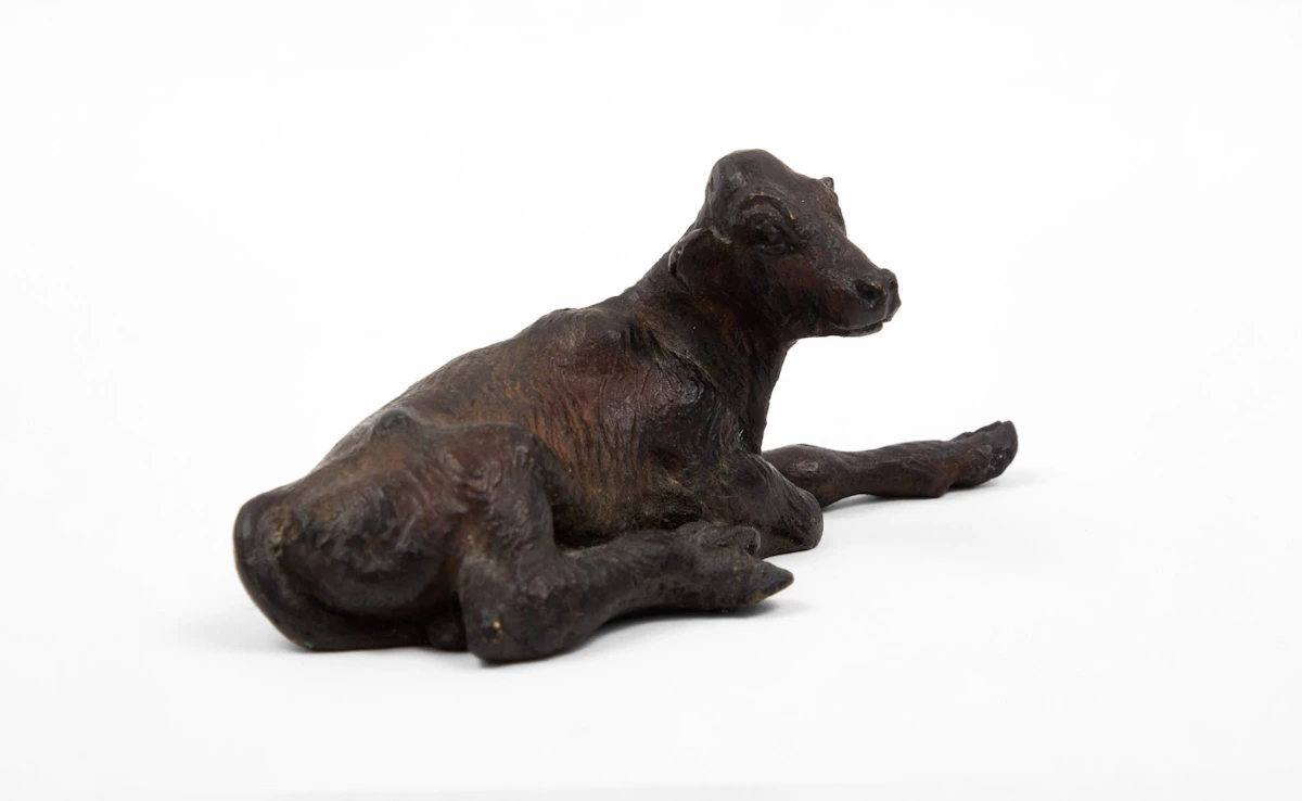 Joe Fafard, Calf, bronze, 1989 - view 3