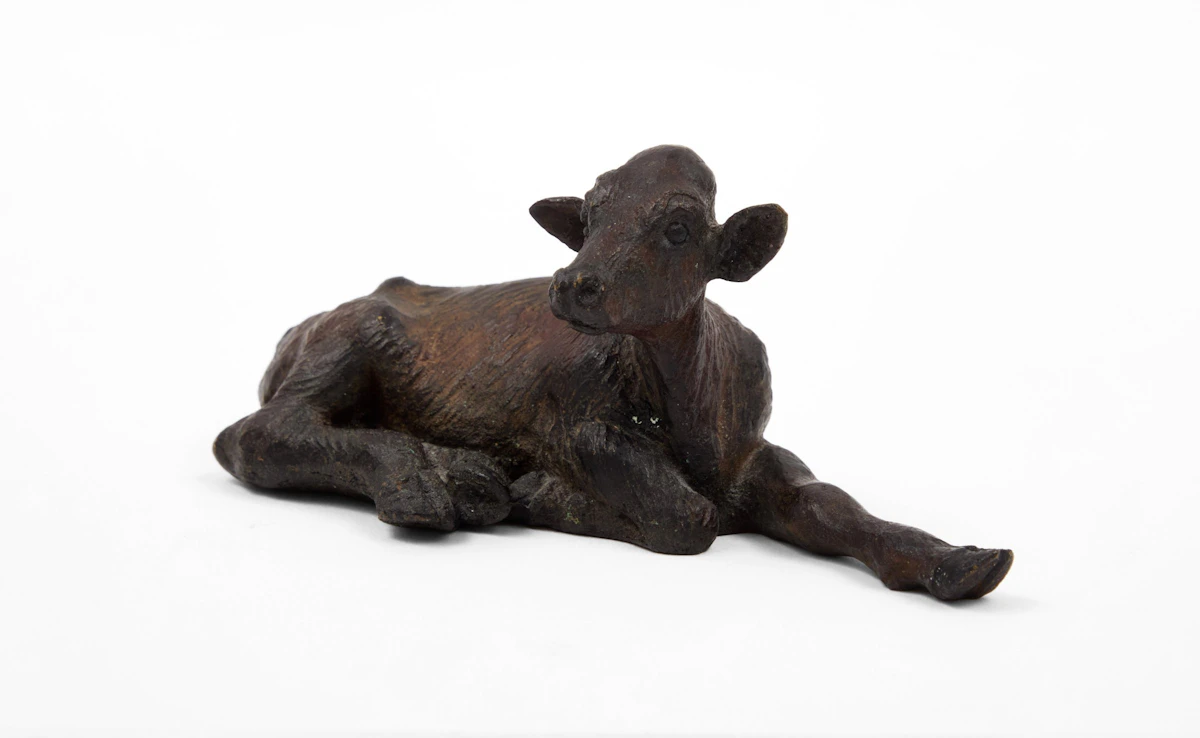Joe Fafard, Calf, bronze, 1989 - view 2