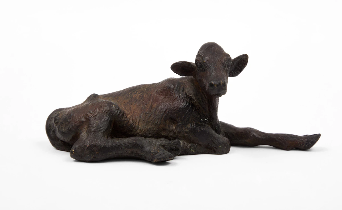 Joe Fafard, Calf, bronze