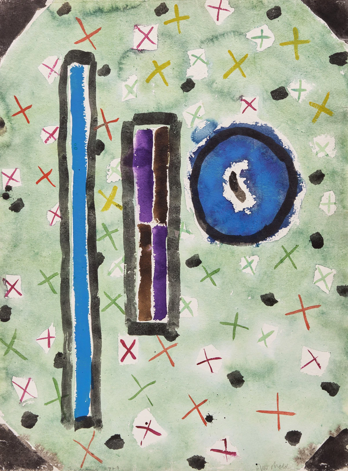 David Bolduc, Syracuse, watercolour on paper
