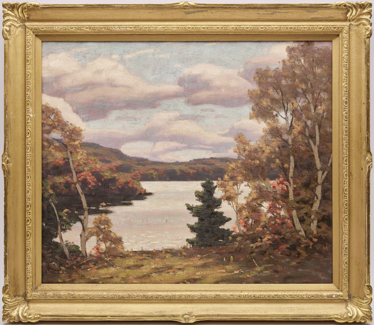 George Thomson, October near Parry Sound, oil on canvas - view 2