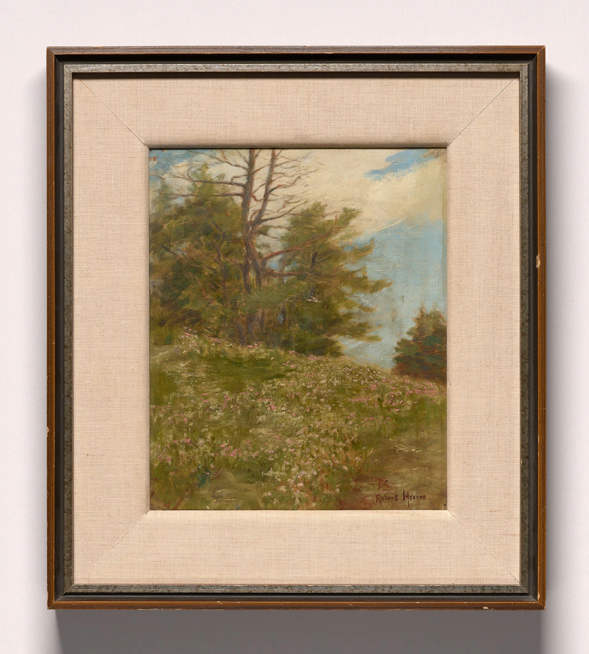 Robert Harris, Cap-a-l'Aigle, oil on canvas - view 2