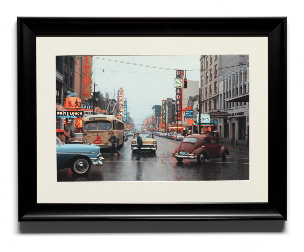 Fred Herzog, Granville / Robson, archival pigment print, 1959 - view 2