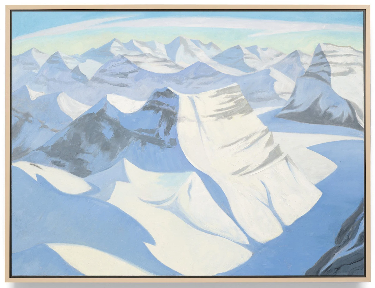 Doris Jean McCarthy, Mountains, oil on canvas, 2003 - view 2