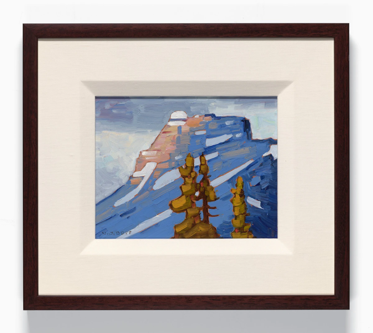 Nicholas J. Bott, Mountain Gleam, oil on board - view 2