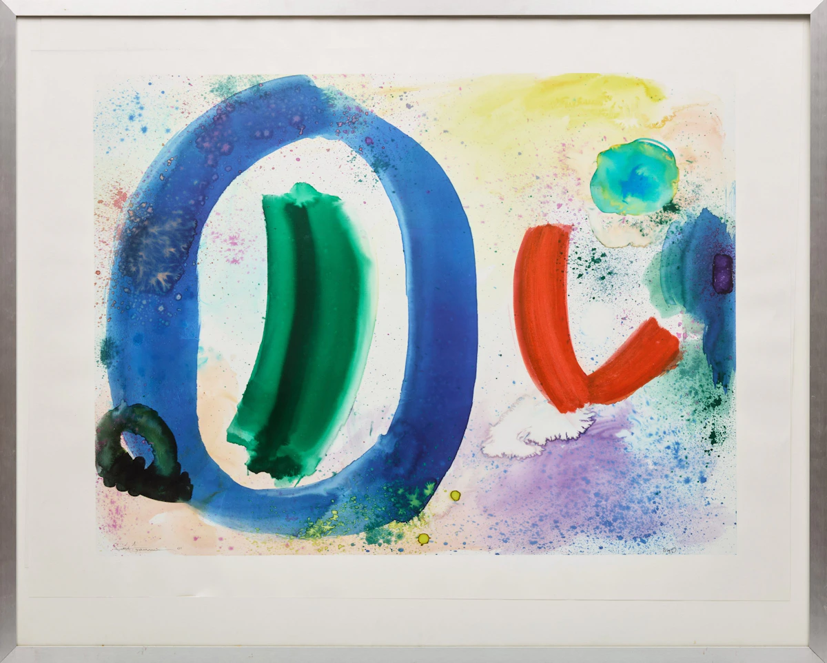 Paul Fournier, Big O, coloured lithograph, 2001 - view 2