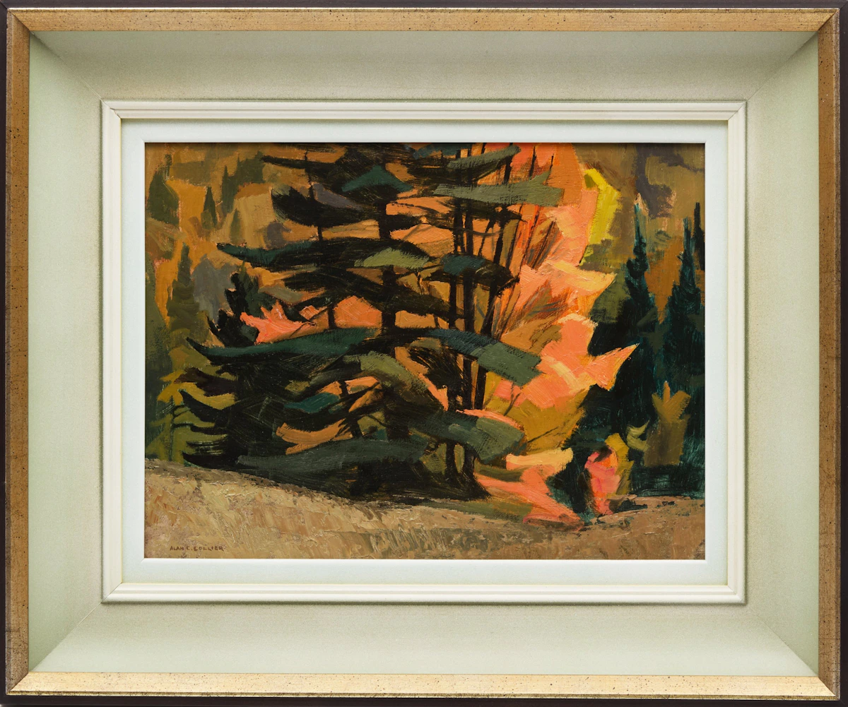Alan Caswell Collier, Near Bell's Rapids, oil on board - view 2