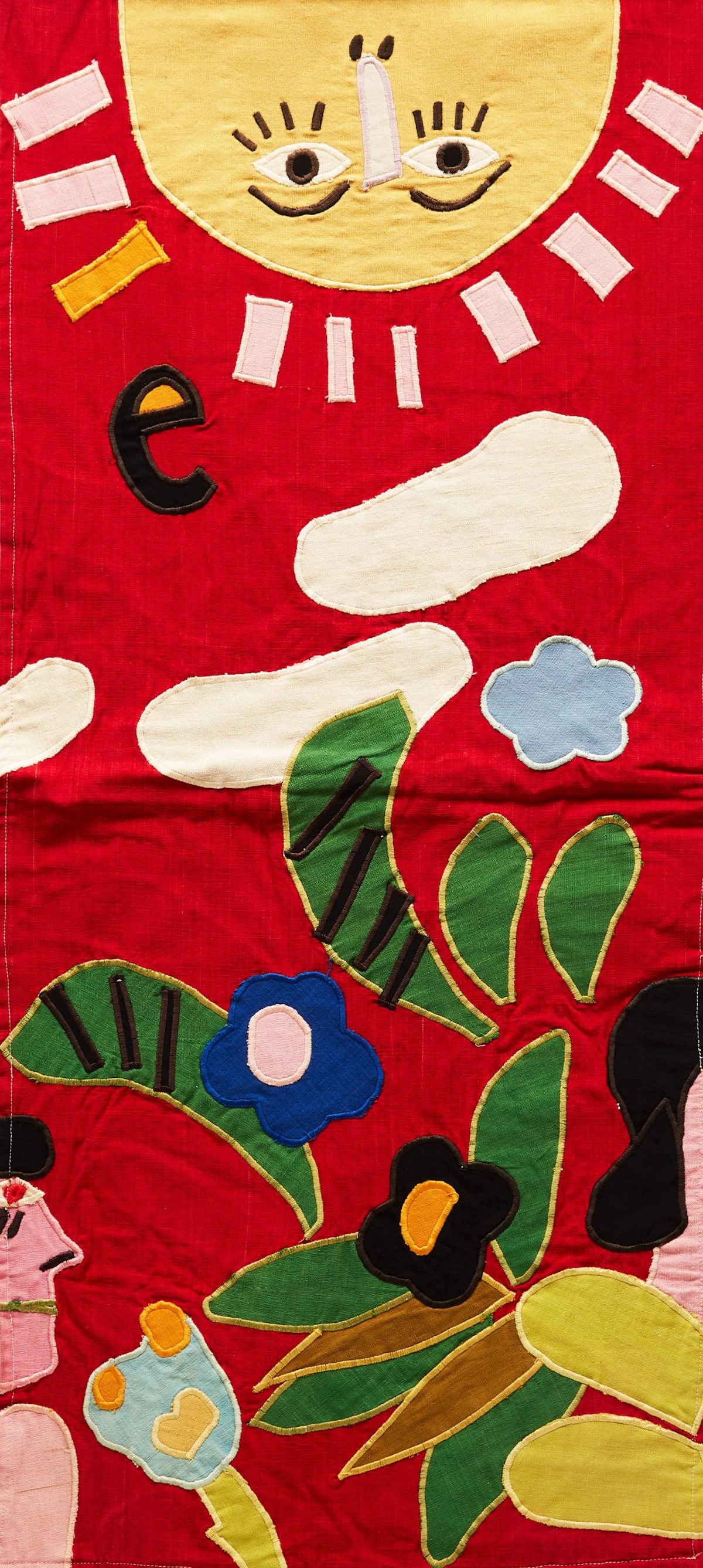 Norman Laliberté, Le Soleil (8 Panel Series), mixed media tapestry - view 5