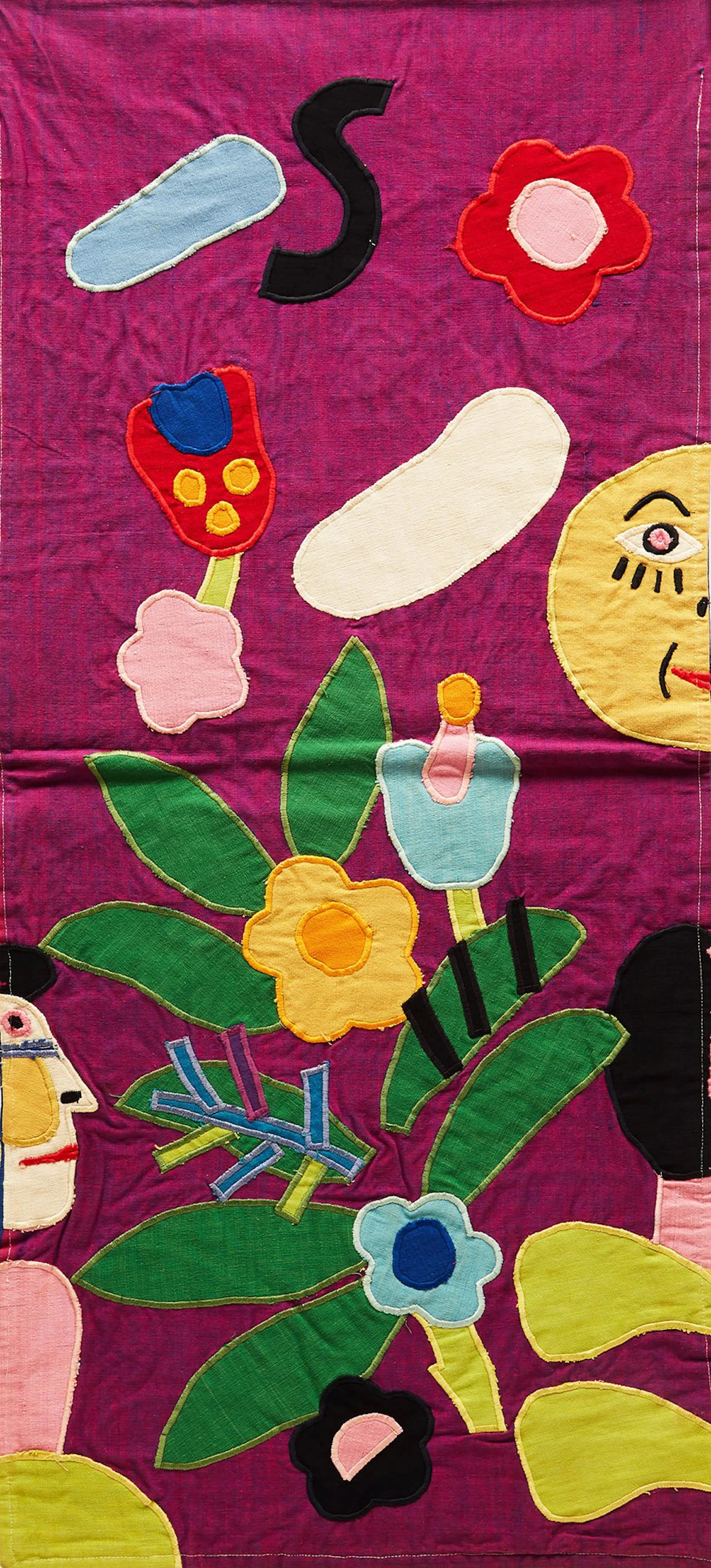 Norman Laliberté, Le Soleil (8 Panel Series), mixed media tapestry - view 7