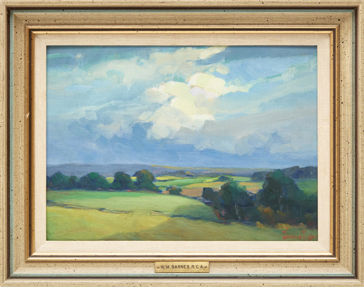 Wilfred Molson Barnes, Shade & Light, oil on board, 1932 - view 2