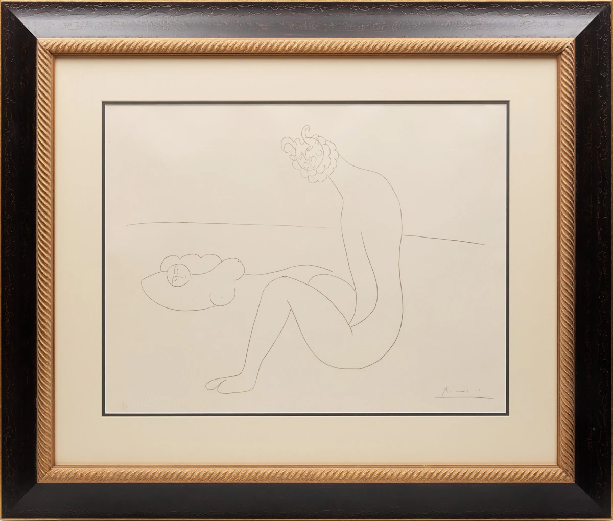Pablo Picasso, Les dessins d'Antibes IV, lithograph - view 2