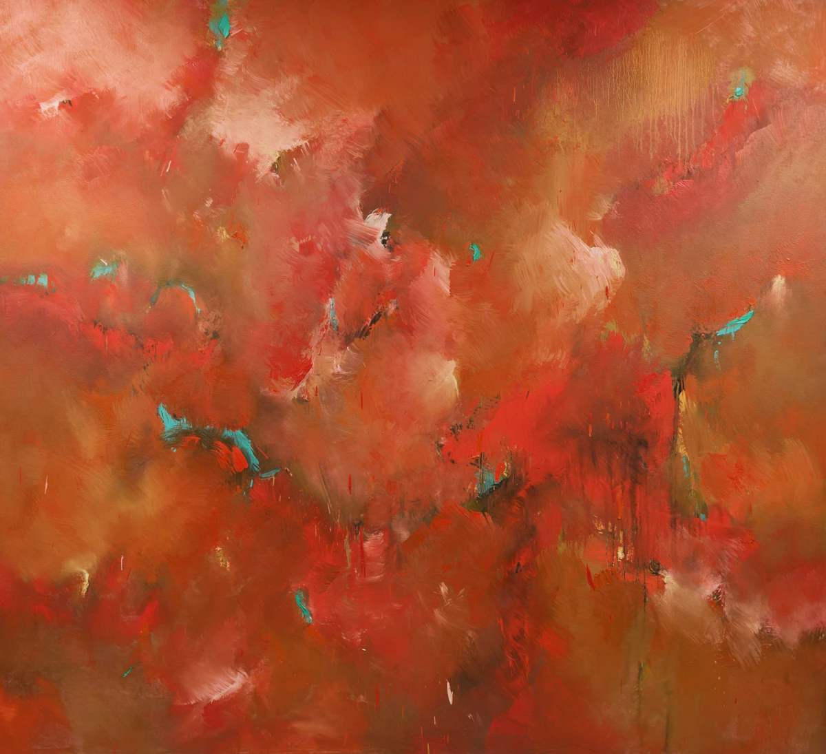 Aiko Suzuki, C.OSMOS.IS Series, oil on canvas