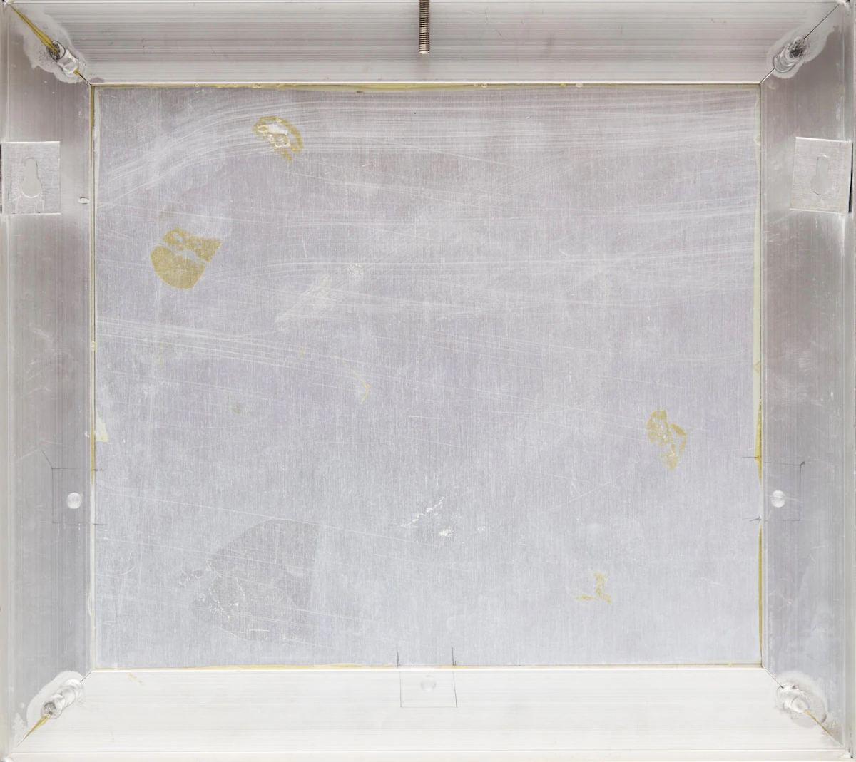 Jesús Rafael Soto, Vibrations Métalliques, silkscreen on aluminum with metal elements and nylon string - view 4