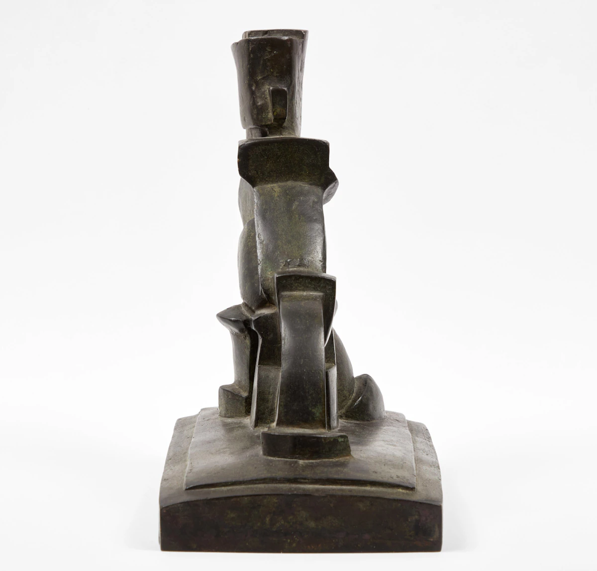 Mario Negri, Uomo Seduto, bronze, 1976 - view 2