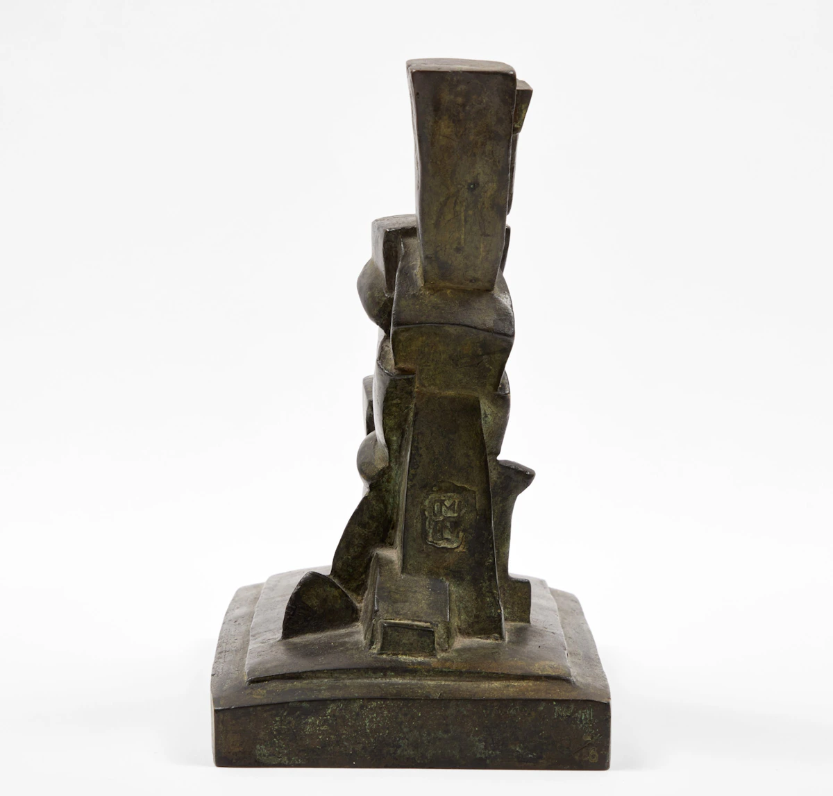 Mario Negri, Uomo Seduto, bronze, 1976 - view 4