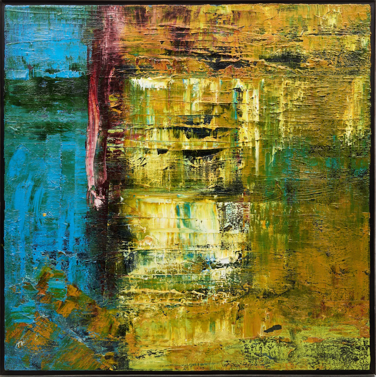 Douglas Kirton, Untitled II, oil on canvas, 1988 - view 2
