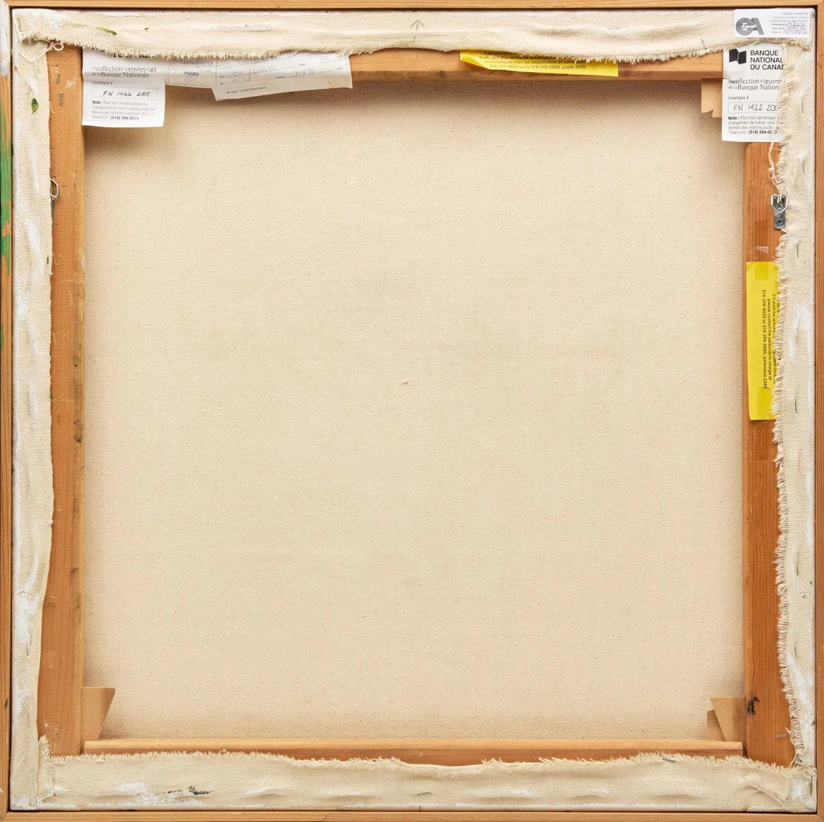 Douglas Kirton, Untitled II, oil on canvas, 1988 - view 3