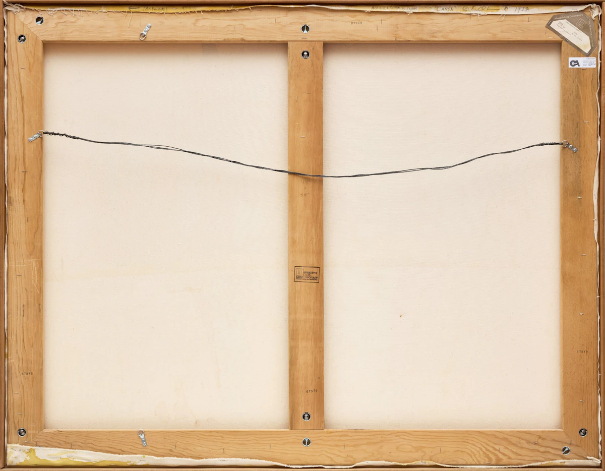 Dan Christensen, Cansa, acrylic on canvas, 1978 - view 3