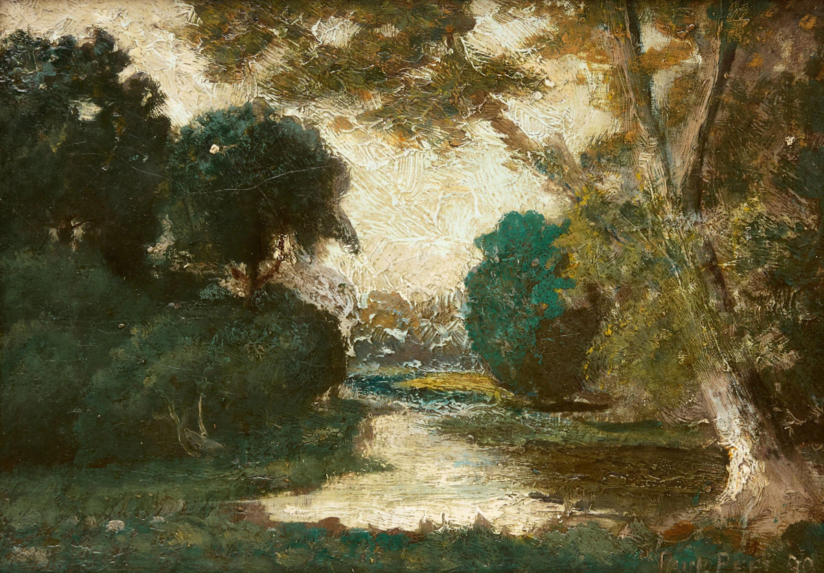 Summer Landscape (Don Valley) by Attributed to Paul Peel