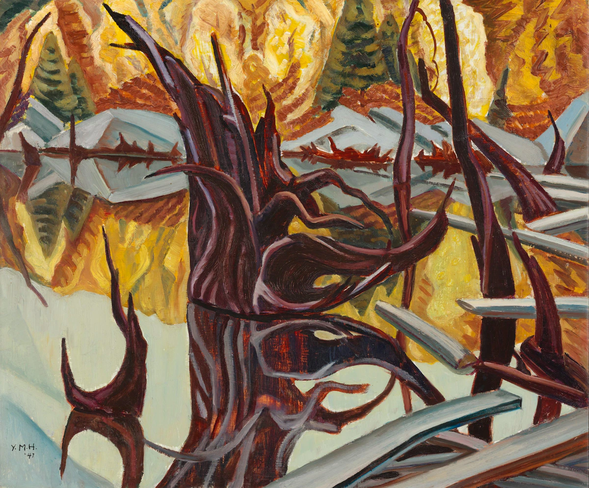 Autumn Gold by Yvonne McKague Housser