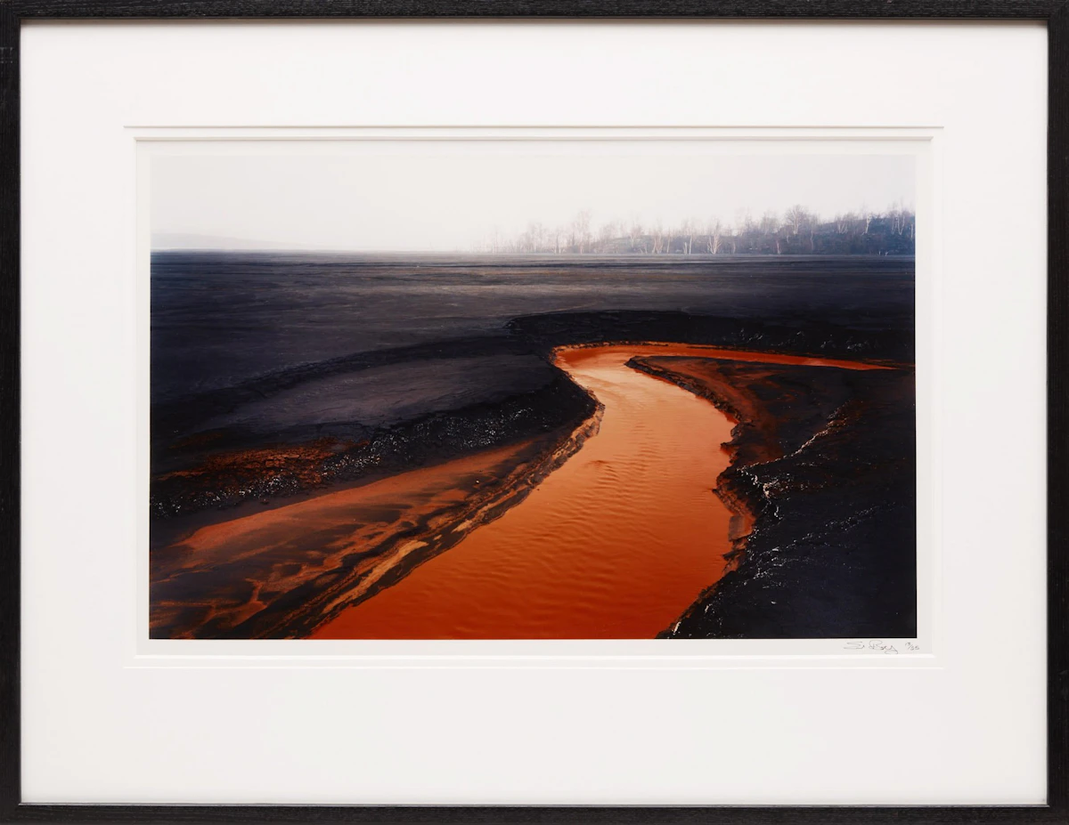 Edward Burtynsky, Nickel Tailings, chromogenic process colour print, 1996 - view 2
