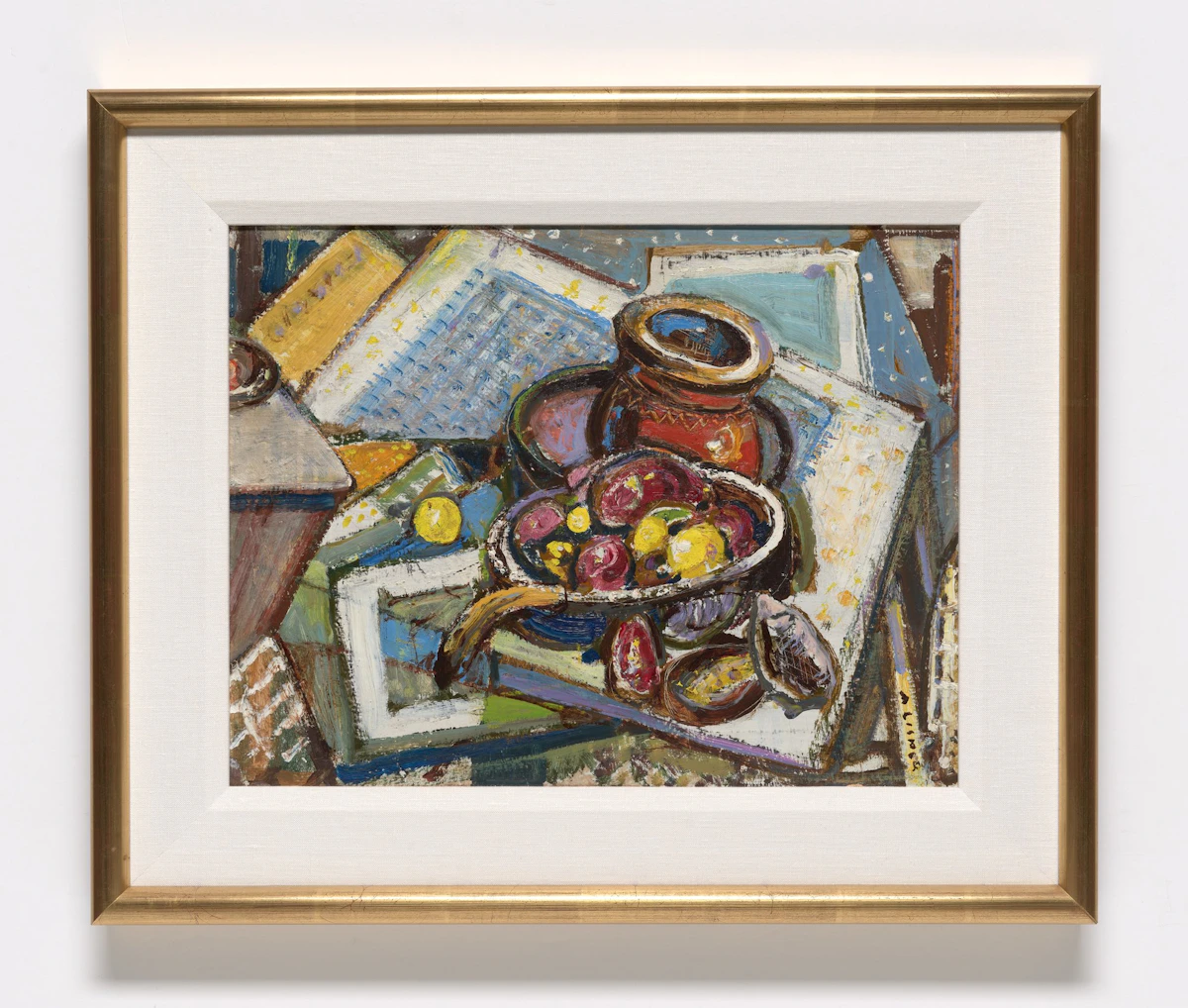 Arthur Lismer, Still Life, oil on panel, 1959 - view 2