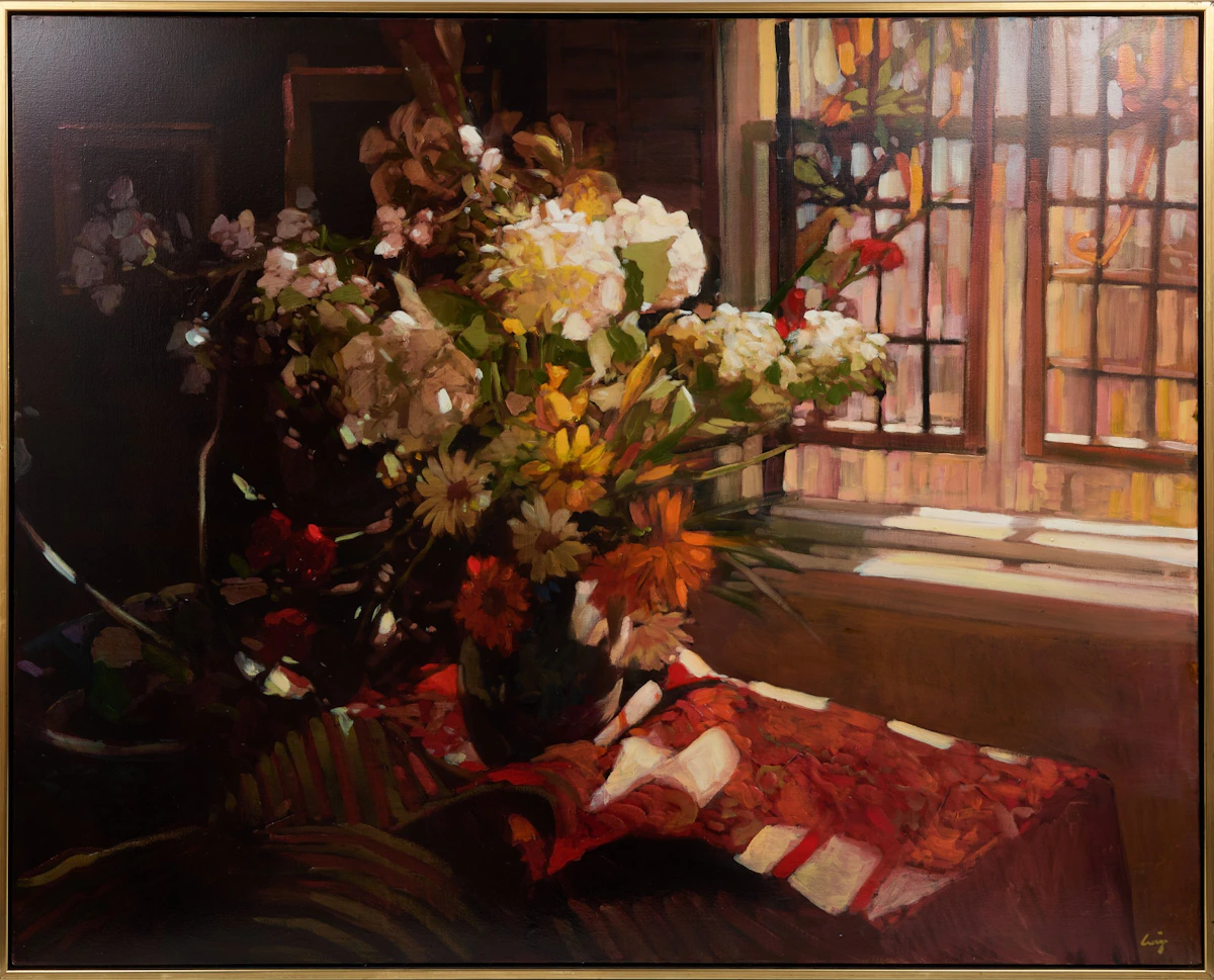 Philip Craig, Interior, Fourth Avenue, oil on canvas - view 2