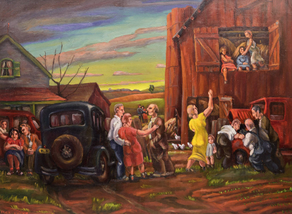 McKrimmon's Farm, 1939 by Frederick Hagan
