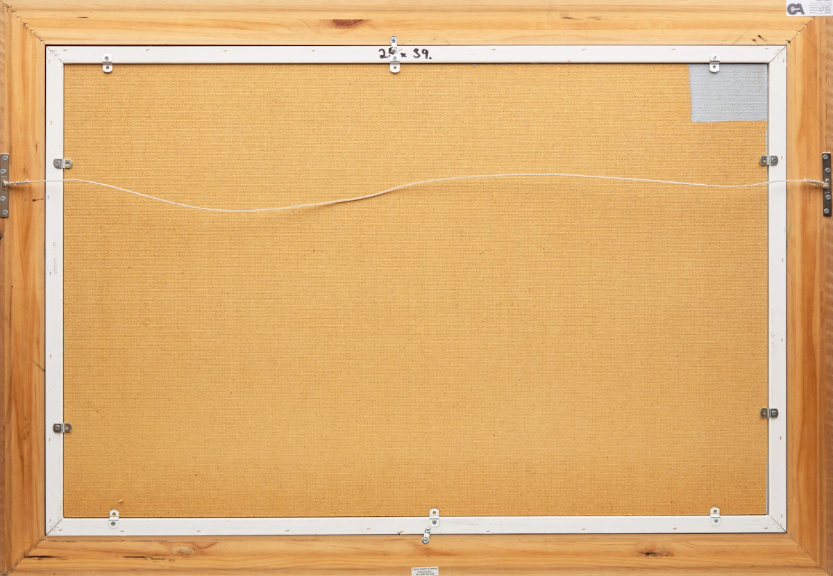Terry Isaac, Glacial Tenderness: Bond of Ice, acrylic on board, 1990 - view 3
