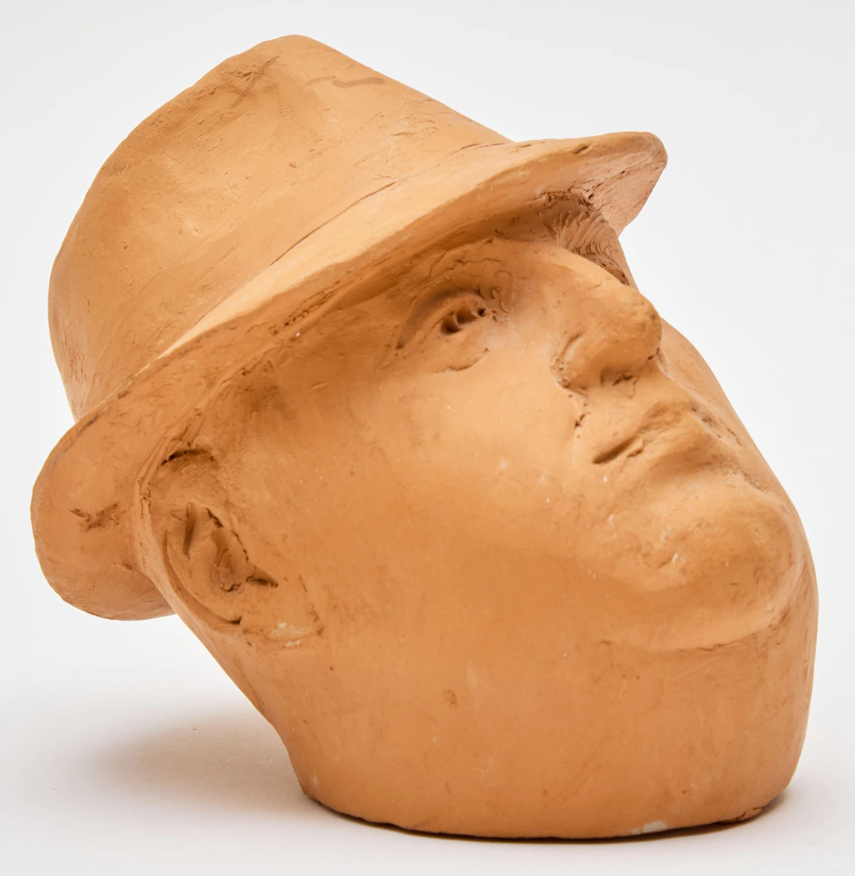 William Hodd McElcheran, Head of a Businessman, terracotta, 1990 - view 2