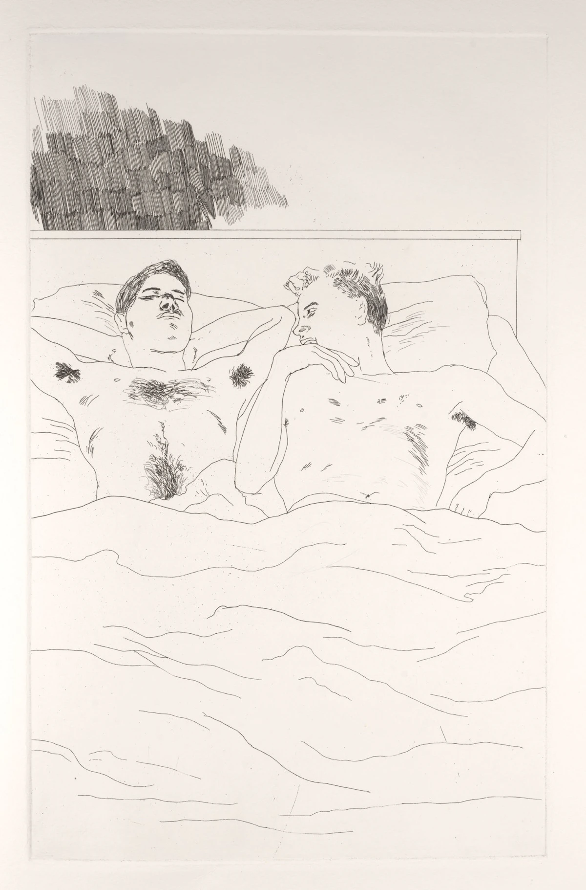 David Hockney, Illustrations for Fourteen Poems by C. P. Cavafy, fourteen etchings and aquatints on Crisbrook handmade paper, 1967 - view 8