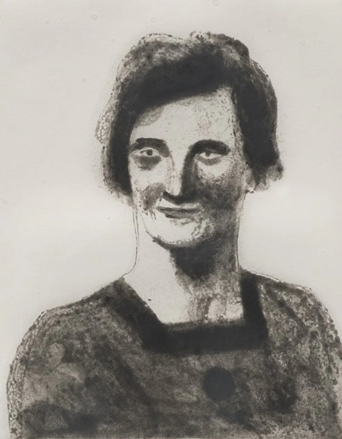 David Hockney, My Mother Twenty Years Ago, colour etching