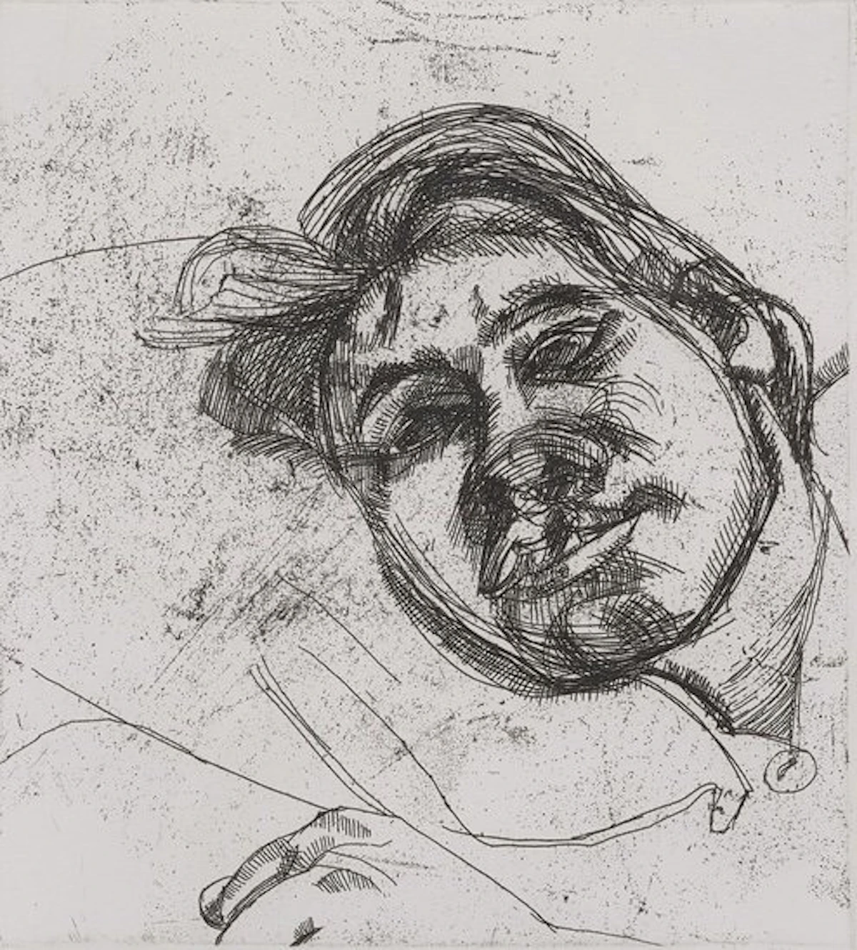 Untitled by Lucian Freud